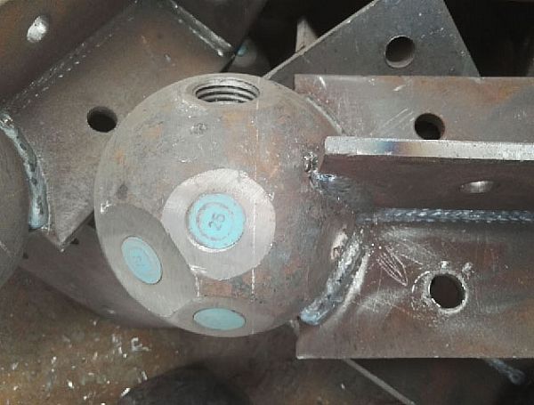 金昌螺栓球球塞，网架配件